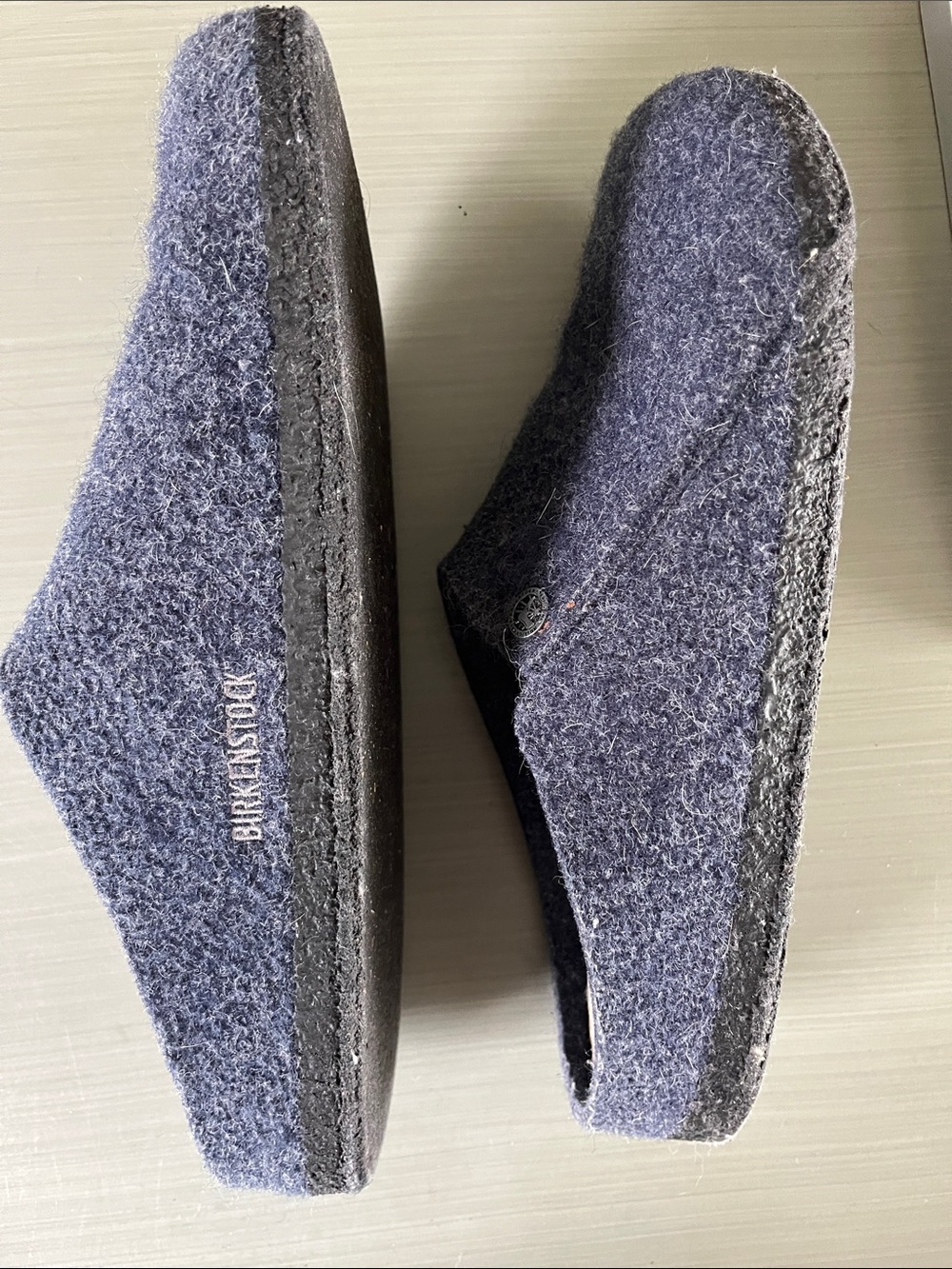 Birkenstock ZIRMAT Sz 42 US 9-91/2 Blue Slippers Granola - Picture 5 of 8